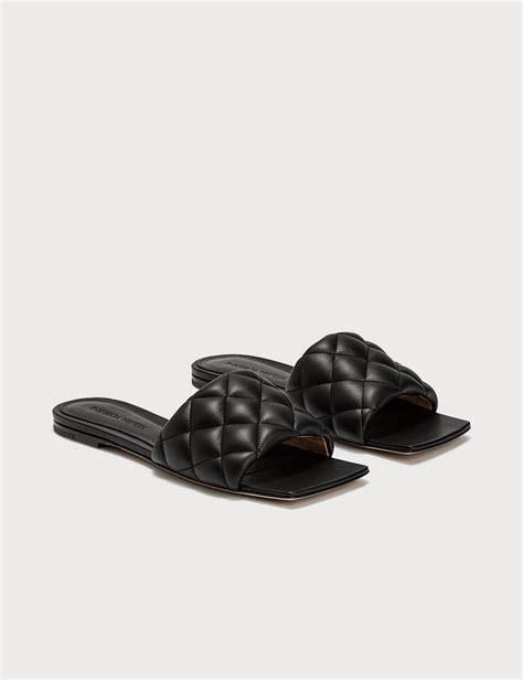 bottega veneta padded sandals